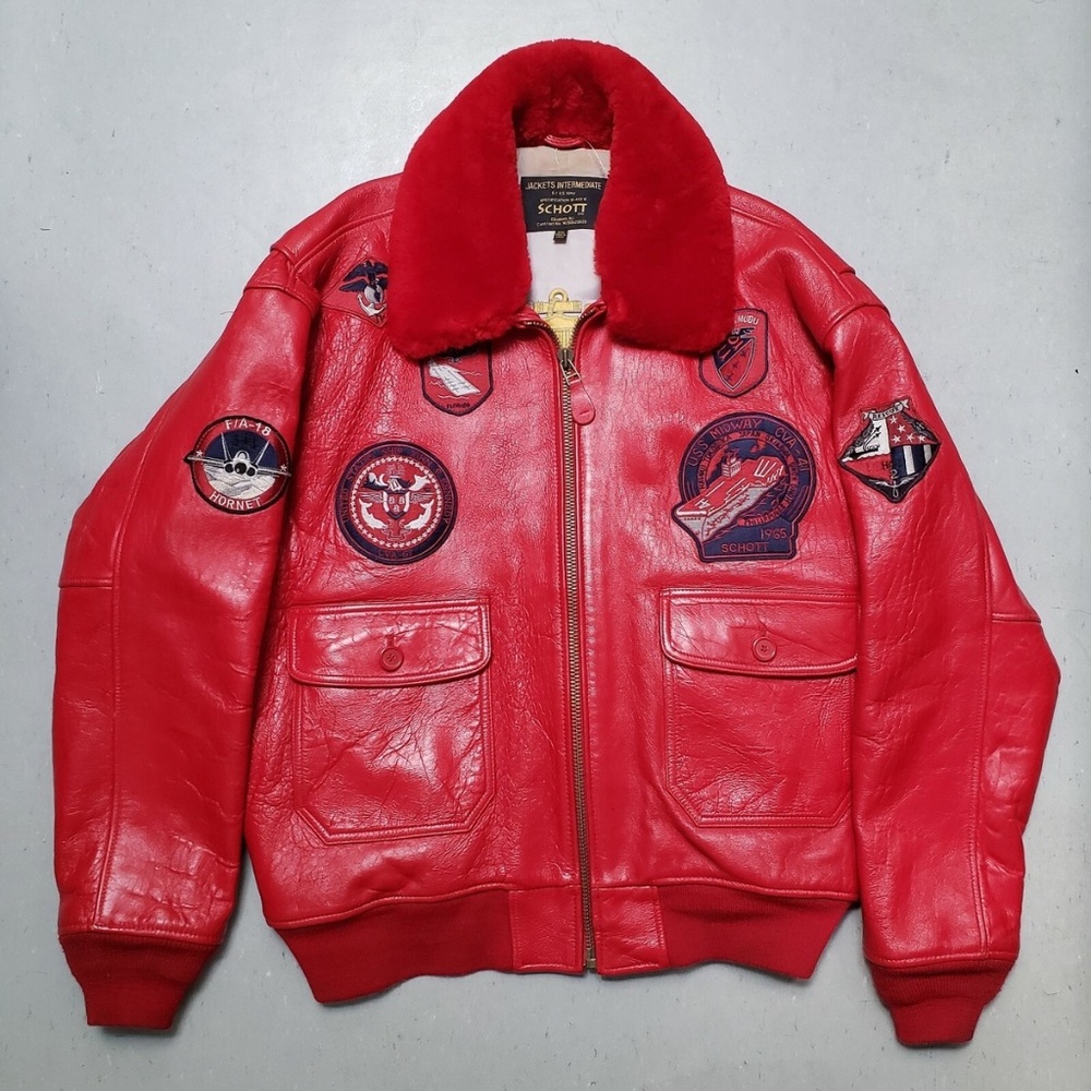 SCHOTT G-1 Bomber Jacket.